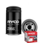 Ryco Oil Filter Heavy Duty Spin-On Z866 + Service Stickers