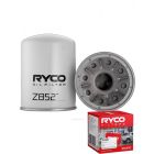 Ryco Oil Filter Heavy Duty Spin-On Hydraulic Z852 + Service Stickers