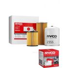 Ryco Truck Filter Service Kit RSK121 + Service Stickers