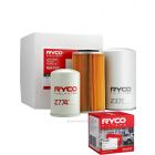 Ryco Truck Filter Service Kit RSK143 + Service Stickers