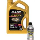 Nulon Apex+ 5W-20 ECO C5 Engine Oil 5L + Diesel Engine Treatment 500ml
