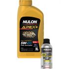 Nulon Apex+ 5W-30 Fuel Efficient Engine Oil 1L + Diesel Engine Treatment 500ml