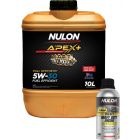 Nulon Apex+ 5W-30 Fuel Efficient Engine Oil 10L + Diesel Engine Treatment 500ml