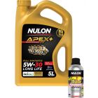 Nulon Apex+ 5W-30 Long Life Engine Oil 5L + Performance Engine Treatment 500ml