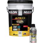 Nulon Apex+ 5W-40 Long Life Engine Oil 20L + Diesel Engine Treatment 500ml