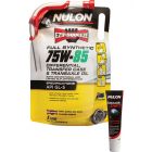 Nulon 75W-85 Diff Transfer Case Transaxle Oil 1L + Gearbox Diff Treatment 125ml