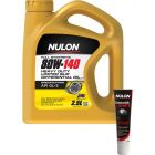Nulon 80W-140 Differential Oil 2.5L + Gearbox and Diff Treatment 125ml