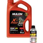 Nulon X-Pro 10W-40 Long Life Performance Engine Oil 6L + Engine Treatment 500ml