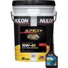 Nulon Apex+ 10W-40 Long Life Engine Oil 20L + Anti-Wear Treatment 300ml