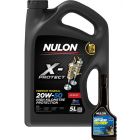 Nulon X-Protect 20W-50 Mineral Engine Oil 5L + Anti-Wear Treatment 300ml