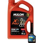 Nulon X-Pro 10W-30 Performance Engine Oil 5L + Anti-Wear Treatment 300ml