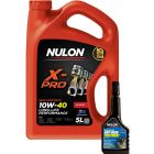 Nulon X-Pro 10W-40 Performance Engine Oil 5L + Anti-Wear Treatment 300ml