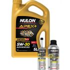 Nulon Apex+ 5W-30 Engine Oil 5L + Diesel Engine Treatment & Extreme Clean