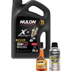 Nulon X-Protect 15W-40 Engine Oil 5L + Engine Treatment & Injector Cleaner
