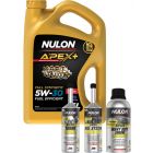 Nulon Apex+ 5W-30 Engine Oil 5L + Turbo Cleaner, Treatment & Extreme Clean