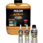 Nulon Apex+ 5W-40 Engine Oil 10L + Turbo Cleaner, Treatment & Extreme Clean