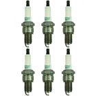 6 x Denso HP Iridium Twin Tip TT Spark Plugs IW20TT