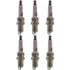 6 x Denso Nickel Spark Plugs Q22PR-U11