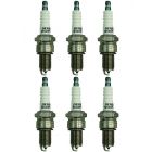 6 x Denso Nickel Spark Plugs W14EP-U
