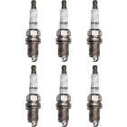 6 x Denso Nickel Spark Plugs K22PR-U