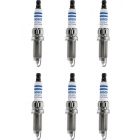 6 x Bosch Spark Plug Double Platinum