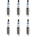 6 x Bosch Spark Plug Double Iridium