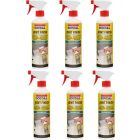 6 x Soudal Finishing Solution Joint Finish Spray Bottle Clear 1 Litre