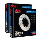 2 x DBA Disc Brake Rotor Ring T2 Slotted Street Series