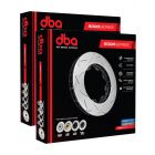 2 x DBA Disc Brake Rotor Ring T3 Slotted 5000 Series 388mm