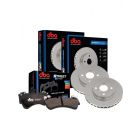 DBA Front Disc Rotor + Street Series Brake Pads