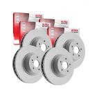 Protex Ultra Front & Rear Disc Brake Rotors