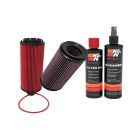K&N 4WD Filter Service + Recharger Kit