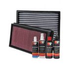 K&N 4WD Filter Service + Recharger Kit