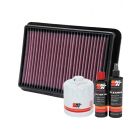 K&N 4WD Filter Service + Recharger Kit