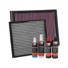 K&N 4WD Filter Service + Recharger Kit