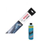 Bosch Micro Edge Wiper Blade 430mm + Windshield Washer Fluid