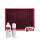 BMC Air Filter FB01076 + Oil & Washing Kit