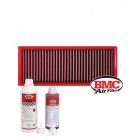 BMC Air Filter FB545/20 + Aerosol Oil & Washing Kit