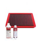 BMC Air Filter FB755/20 + Aerosol Oil & Washing Kit