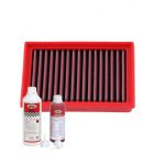 BMC Air Filter FB888/20 + Aerosol Oil & Washing Kit