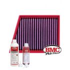 BMC Air Filter FB01002/20 + Aerosol Oil & Washing Kit