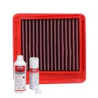 BMC Air Filter FB01184 + Oil & Washing Kit