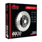DBA 5000 Curved Disc Brake Rotor Right (Single) Black  350mm