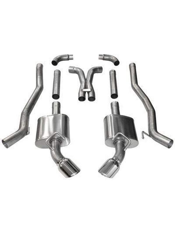 CORSA Perf / 3.0 in Cat-Back SSE | Yukon XL/Escalade 02-06 6.0L (14222BLK)