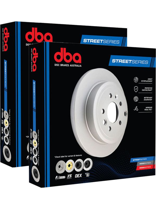 Buy 2 x DBA Standard En-Shield Coated Disc Brake Rotor 253mm DBA2811E  RLK-DBA-1718 Online