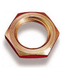 Holley Locknut, 1.25" Hex Size, 7/8"-14 Thread Size