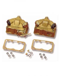Holley Fuel Bowl Primary Secondary Side Hung Dichromate,4150 4160 Kit