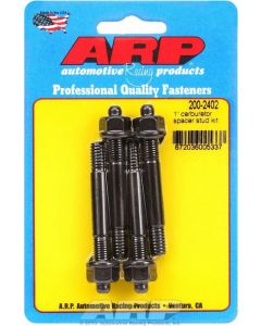 ARP Carburettor Stud Kit suit Carburettor With 1" Spacer Black 4pcs