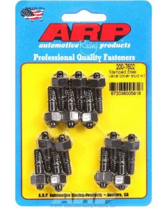 ARP Valve Cover Stud Hex Nut suit Stamped Steel Covers 14PK Black