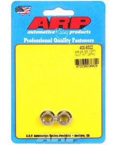 ARP 12PT Nut 3/8-24 UNF Stainless 2-pack